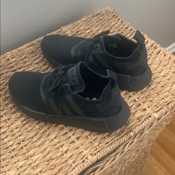 adidas Shoes - Adidas triple black nmds size men’s 6/ women’s 7.5
